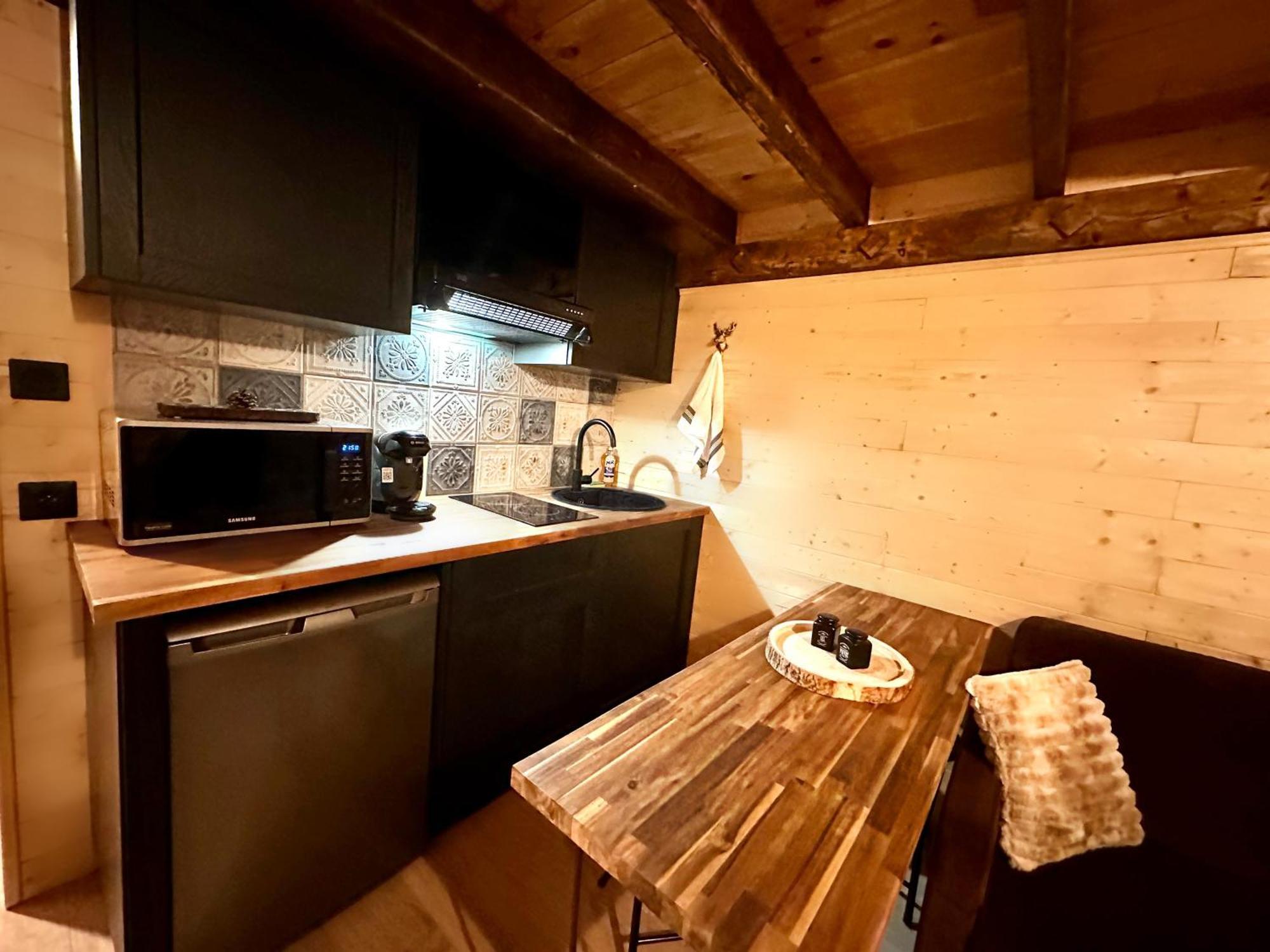 Ferienwohnung Petit Ours Blanc Greolieres Exterior foto