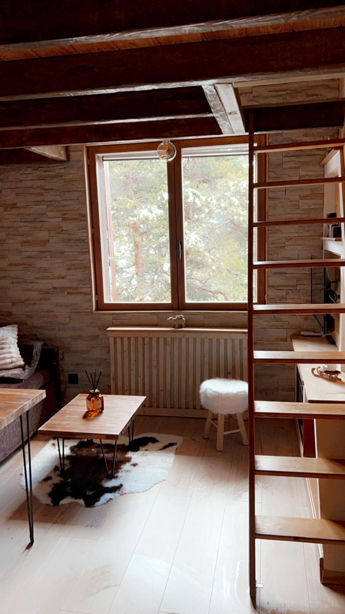 Ferienwohnung Petit Ours Blanc Greolieres Exterior foto